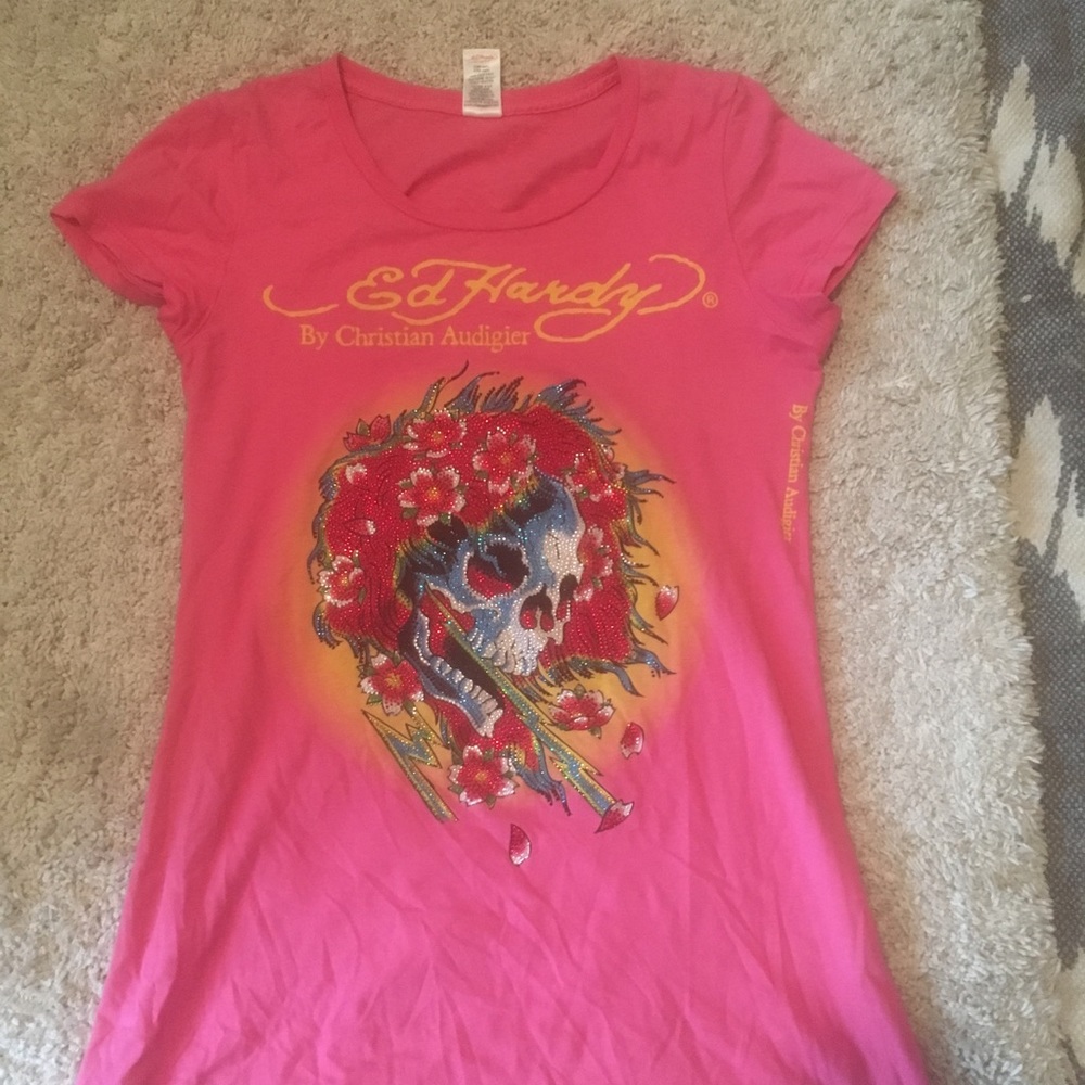 Ed Hardy skull T-shirt